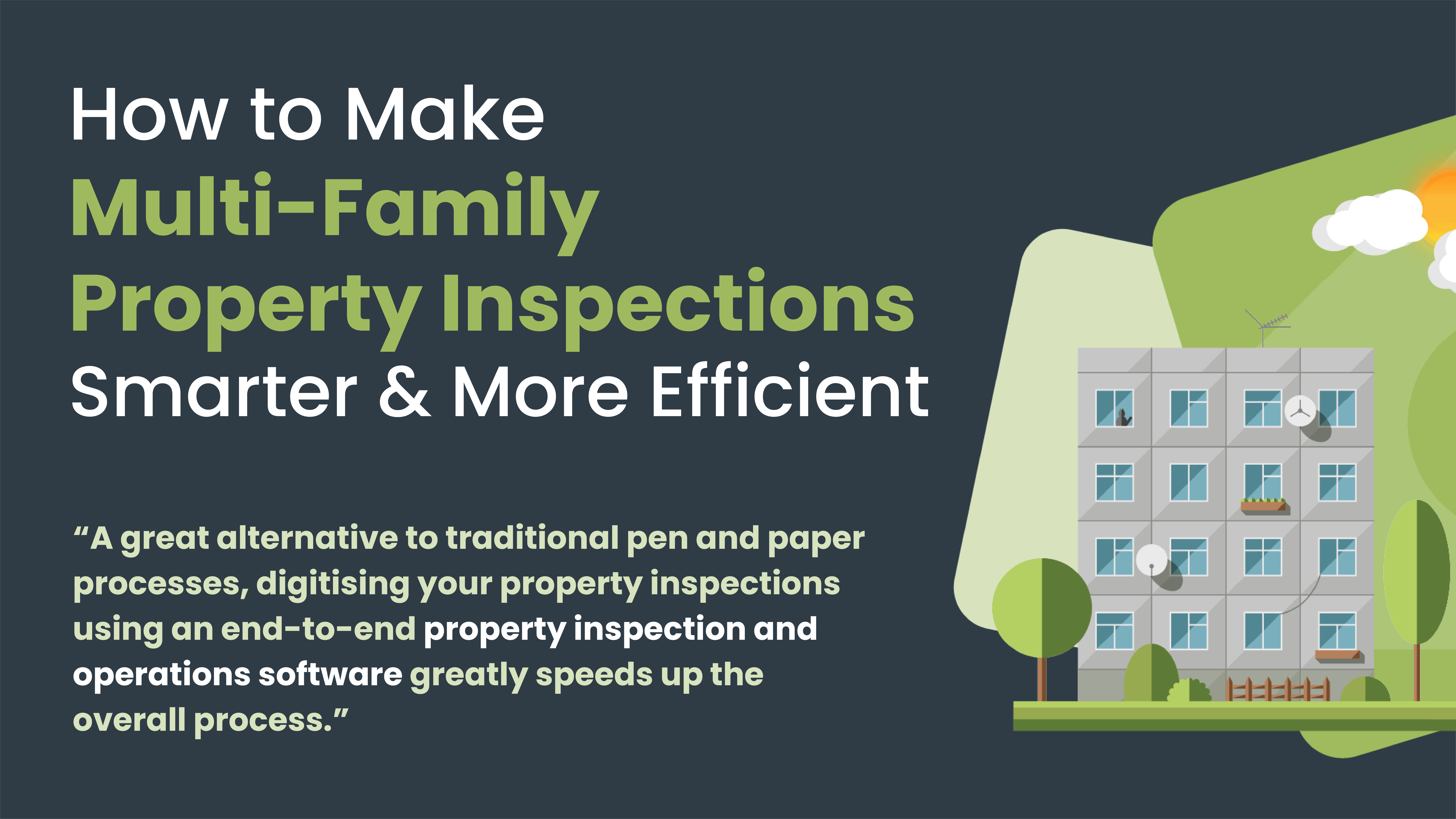 How to make multi-family property inspections smarter and more efficient