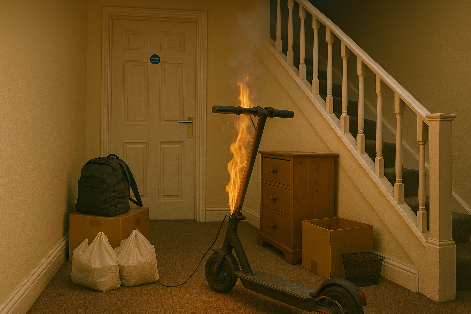 Avoiding the Next HMO Fire: The Hidden Risk of E-Bikes & Scooters and the Critical Role of Regular Inspections