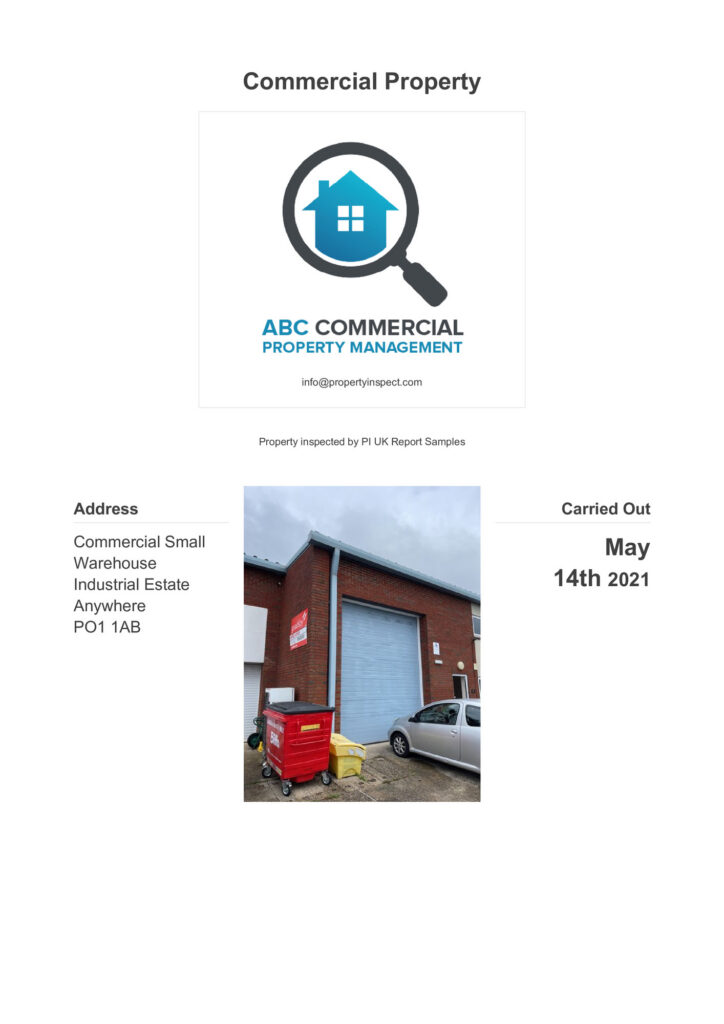 Commercial Property Inspection