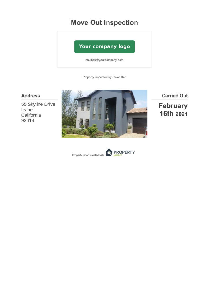 Residential Move Out